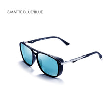 Load image into Gallery viewer, Kisunrise Polarized Sunglasses Men Vintage Square Steampunk Sun Glasses For Driving Sun Glasses UV400 KS0623