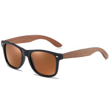 Load image into Gallery viewer, Kithdia Environment-Friendly Black Walnut Wood UV400 Polarized Bamboo Sunglasses Men&#39;s Trendy Anti Blue Lens S7061h
