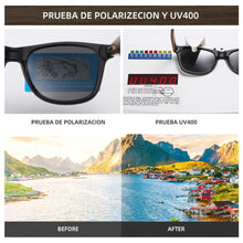 Load image into Gallery viewer, Kithdia Environment-Friendly Black Walnut Wood UV400 Polarized Bamboo Sunglasses Men&#39;s Trendy Anti Blue Lens S7061h