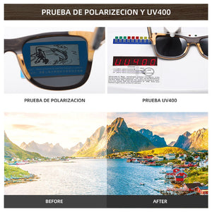 Kithdia TOP Black Wooden Sunglasses Handmade Natural Skateboard Wooden Sunglasses Men Women Wooden Polarized Sunglasses S5832