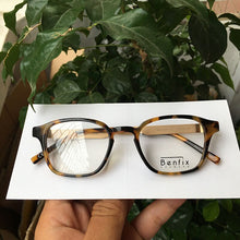 Load image into Gallery viewer, Korea Brand Acetate Glasses Frames Women Havana Super Lightweight Eligible Myopia Progressive Presbyopia