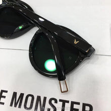 Load image into Gallery viewer, Korea Brand Designer GM sunglasse Acetate women GENTLE  Black peter Sun glasses UV400 lenses round Eyeglasses For Men Women