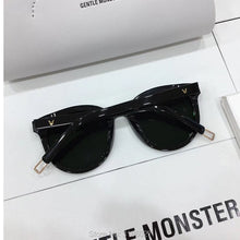 Load image into Gallery viewer, Korea Brand Designer GM sunglasse Acetate women GENTLE  Black peter Sun glasses UV400 lenses round Eyeglasses For Men Women