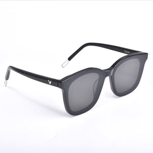 Korea Brand Square men women Sunglasses  Gentle PaPas  Acetate Polarized UV400 sunglasses women men  With brand Case