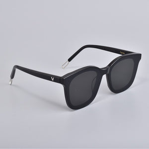 Korea Brand Square men women Sunglasses  Gentle PaPas  Acetate Polarized UV400 sunglasses women men  With brand Case
