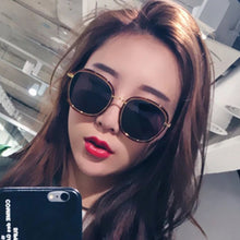 Load image into Gallery viewer, Korea  GENTLE  Round  men women Sunglasses  monster Mad crush  Acetate Polarized UV400 sunglasses women men  With brand Case