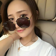 Load image into Gallery viewer, Korea  GENTLE  Round  men women Sunglasses  monster Mad crush  Acetate Polarized UV400 sunglasses women men  With brand Case