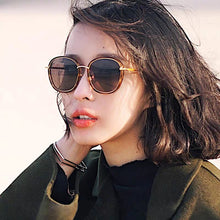 Load image into Gallery viewer, Korea  GENTLE  Round  men women Sunglasses  monster Mad crush  Acetate Polarized UV400 sunglasses women men  With brand Case