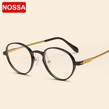 Load image into Gallery viewer, Korea Super Light Tungsten Ultem Glasses Frames Vintage Round Optical Eyewear Frames Men Women Myopia Prescription Eyeglasses