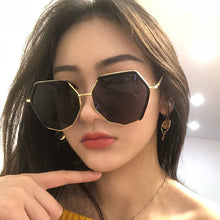 Load image into Gallery viewer, Korea ulzzang Harajuku streetwear vintage personality sunglasses women ins simple casual female Vintage sunglasses
