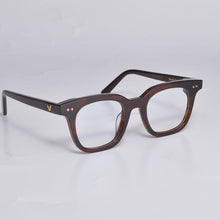 Load image into Gallery viewer, Korean Brand Design GENTLE South Side Eyeglasses Frames Acetate Square Myopia Reading Anti Blue Prescription  Glasses With Case