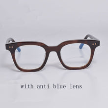 Load image into Gallery viewer, Korean Brand Design GENTLE South Side Eyeglasses Frames Acetate Square Myopia Reading Anti Blue Prescription  Glasses With Case