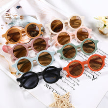 Load image into Gallery viewer, Korean Cute Round Sunglasses for Kids Girls Boys Children&#39;s Sun Glasses UV400 Protection De Sol Gafas