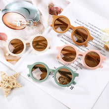 Load image into Gallery viewer, Korean Cute Round Sunglasses for Kids Girls Boys Children&#39;s Sun Glasses UV400 Protection De Sol Gafas