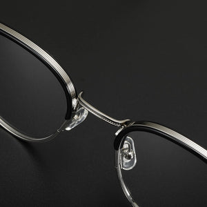 Korean GM Acetate Frames Titanium Eyeglasses Cat-eye Anti-blue Sunglasses Clip Alio Women Men Prescription Lens Original Bag