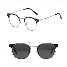 Load image into Gallery viewer, Korean GM Acetate Frames Titanium Eyeglasses Cat-eye Anti-blue Sunglasses Clip Alio Women Men Prescription Lens Original Bag