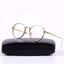 Load image into Gallery viewer, Korean Glasses Liberty Gold Metal Circle Round Frame Glasses Eyeglasses Women Accessories 2023 Myopia Eyeglasses Frames