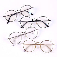 Load image into Gallery viewer, Korean Glasses Liberty Gold Metal Circle Round Frame Glasses Eyeglasses Women Accessories 2023 Myopia Eyeglasses Frames