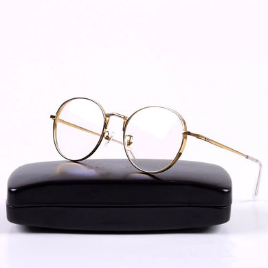 Korean Glasses Liberty Gold Metal Circle Round Frame Glasses Eyeglasses Women Accessories 2023 Myopia Eyeglasses Frames