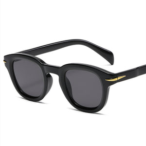 Korean Style Round Small Frame Sunglasses For Men  Retro Modern Star Eyewear Glasses UV400