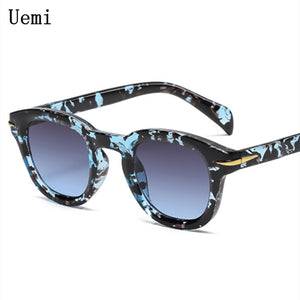 Korean Style Round Small Frame Sunglasses For Men  Retro Modern Star Eyewear Glasses UV400