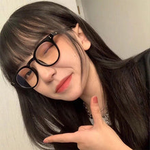 Load image into Gallery viewer, Korean Top Brand Designer Boutique Round Frame Acetate Eyeglasses Gentle Milan Oliver Reading Glasses Women Men Eyeglasses Frame