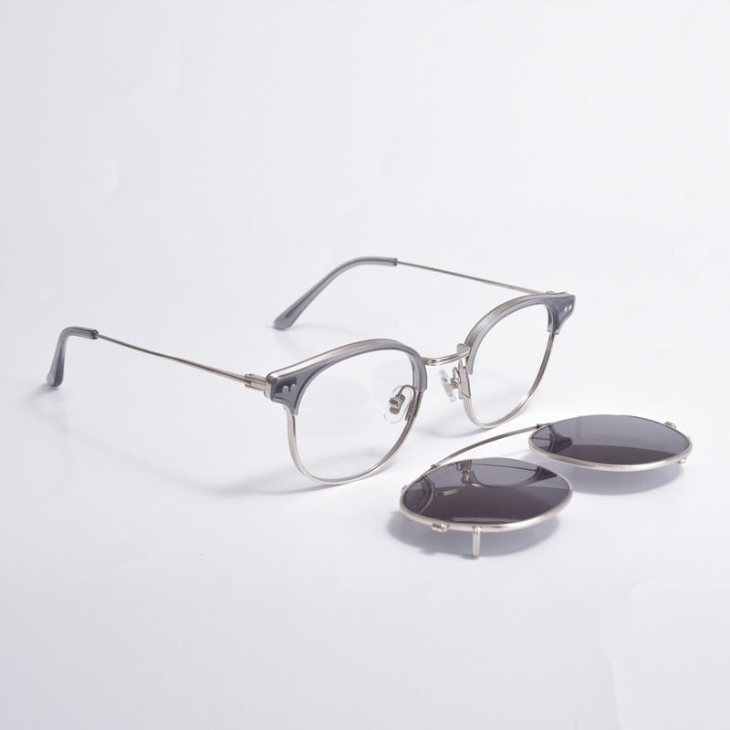 Korean brand  Eyeglasses frames women men GENTLE Alio Women Men Eyewear Frames For Reading glasses  Myopia Prescription lens
