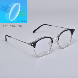 Korean brand  Eyeglasses frames women men GENTLE Alio Women Men Eyewear Frames For Reading glasses  Myopia Prescription lens
