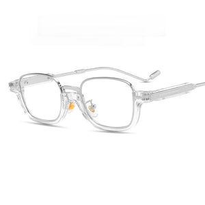 Korean brand women men Eyeglasses frames women men semi-rimless Eyewear Frames Women Men For Reading Myopia Prescription lens