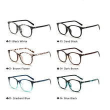 Load image into Gallery viewer, Kottdo Computer Glasses Women Eyeglasses Myopia Frame Female Eye Glasses Square Optical Glasses Prescription Transparent Frame