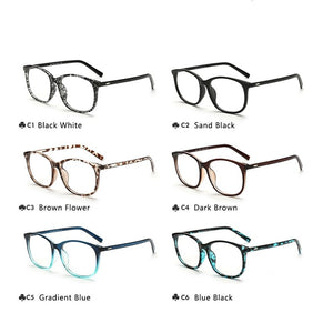 Kottdo Computer Glasses Women Eyeglasses Myopia Frame Female Eye Glasses Square Optical Glasses Prescription Transparent Frame
