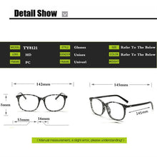 Load image into Gallery viewer, Kottdo Computer Glasses Women Eyeglasses Myopia Frame Female Eye Glasses Square Optical Glasses Prescription Transparent Frame