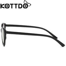 Load image into Gallery viewer, Kottdo Vintage Cat Eye Glasses Frame Women Eyeglasses Optical Plastic Clear Glasses Men Myopia Glasses for Unisex Eyewear