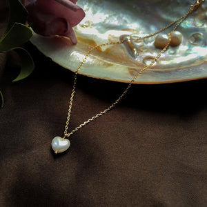Fashion Beaded Pearl Necklace Women Cute Gold silver color Double Layer Chain Pendant Choker Korean Jewelry 2020 wholesale