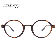 Load image into Gallery viewer, Krasivyy 2023  Titanium Glasses Frame Men Designer Optical Myopia Prescription Acetate Eyeglasses Frame Women Eyewear
