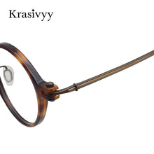 Load image into Gallery viewer, Krasivyy 2023  Titanium Glasses Frame Men Designer Optical Myopia Prescription Acetate Eyeglasses Frame Women Eyewear