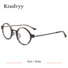 Load image into Gallery viewer, Krasivyy 2023  Titanium Glasses Frame Men Designer Optical Myopia Prescription Acetate Eyeglasses Frame Women Eyewear
