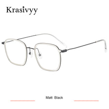 Load image into Gallery viewer, Krasivyy 2023 Pure Titanium Glasses Frame Men Ultralight Optical Prescription Eyewear Women Classic Square Eyeglasses Frames