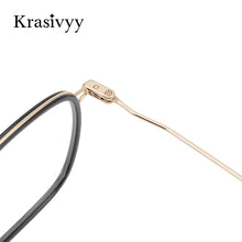 Load image into Gallery viewer, Krasivyy 2023 Pure Titanium Glasses Frame Men Ultralight Optical Prescription Eyewear Women Classic Square Eyeglasses Frames