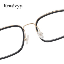 Load image into Gallery viewer, Krasivyy 2023 Pure Titanium Glasses Frame Men Ultralight Optical Prescription Eyewear Women Classic Square Eyeglasses Frames