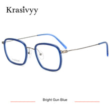 Load image into Gallery viewer, Krasivyy 2023 Pure Titanium Glasses Frame Men Ultralight Optical Prescription Eyewear Women Classic Square Eyeglasses Frames