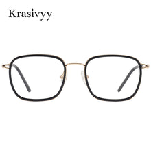 Load image into Gallery viewer, Krasivyy 2023 Pure Titanium Glasses Frame Men Ultralight Optical Prescription Eyewear Women Classic Square Eyeglasses Frames