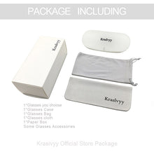 Load image into Gallery viewer, Krasivyy Acetate Titanium Glasses Frame Women 2023 Cat Eye Prescription Eyeglasses Ultralight Rimless Optical Myopia Eyewear