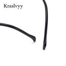Load image into Gallery viewer, Krasivyy BRAND Rimless Glasses Frame Women Ultralight Pure Titanium Screwless Myopia Prescription Eyewear Frameless Eyeglasses