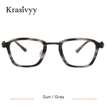 Load image into Gallery viewer, Krasivyy  Titanium Glasses Frame Men Optical Myopia Prescription Acetate Eyeglasses Frame Women 2023 Brand Eyewear