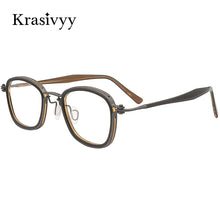 Load image into Gallery viewer, Krasivyy  Titanium Glasses Frame Women Brand Full-Rimless Oval Prescription Eyeglasses Men 2023 Korean Optical Eyewear