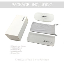 Load image into Gallery viewer, Krasivyy Pure Titanium Glasses Frame Men Retro Pilot Myopia Optical Prescription Eyeglasses Frames 2023 Women Vintage Eyewear