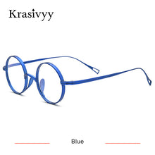 Load image into Gallery viewer, Krasivyy Pure Titanium Glasses Frame Men Retro Round Prescription Eyeglasses Women 2023 Vintage Myopia Optical Eyewear