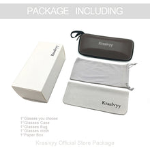 Load image into Gallery viewer, Krasivyy Pure Titanium Glasses Frame Men Square Male Semi Rim Myopia Prescription Eyewear 2023 Korean Optical Eyeglasses