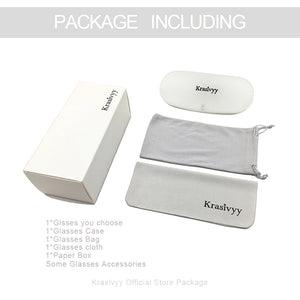 Krasivyy Pure Titanium Rimless Glasses Frame Men  Spring Hinge Myopia Prescription Eyeglasses Optical Square Eyewear